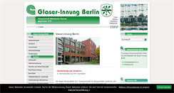 Desktop Screenshot of glaserinnung-berlin.de